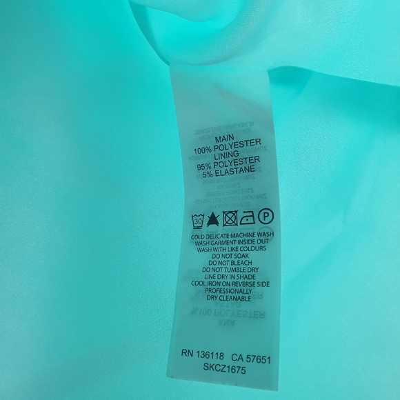 Forever New Size 14 Light Pastel Green Floral Embroidered A-line Pleated Skirt - Picture 7 of 13